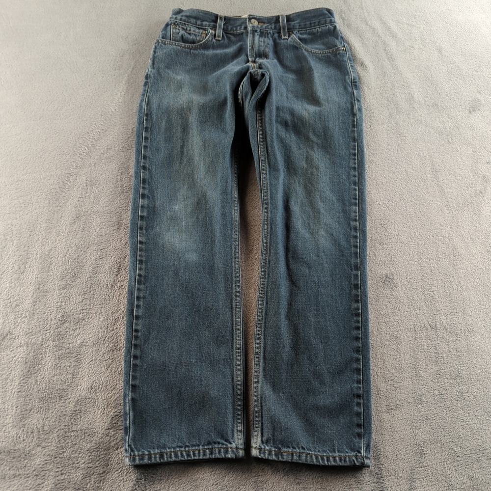 Vintage Y2K Levis Jeans 30x30 (Fits 28x29) Blue Faded 514 Slim Straight Denim